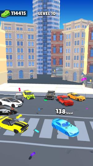 旋转汽车竞速游戏官方安卓版(Level Up Cars)图片1