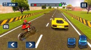 跑车vs摩托车骑行游戏图2