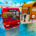 水上冲浪巴士驾驶游戏官方最新版（Water Passenger Surfing Bus） v1.0
