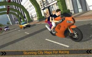 暴怒的城市摩托赛车手游戏图3