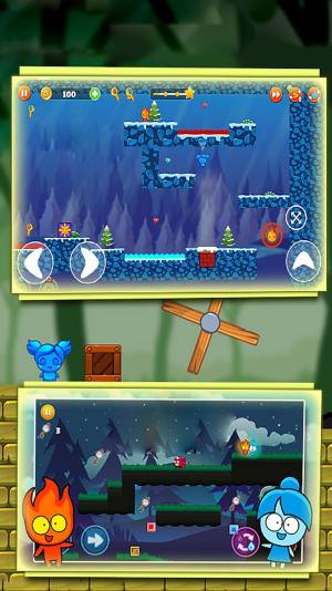 森林冰火人勇闯神庙游戏下载最新版图片1