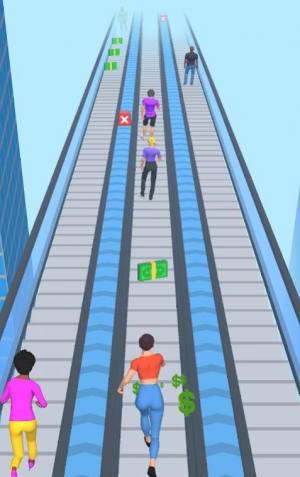 扶梯冲刺3D游戏安卓版(Escalator Rush 3D)图片1