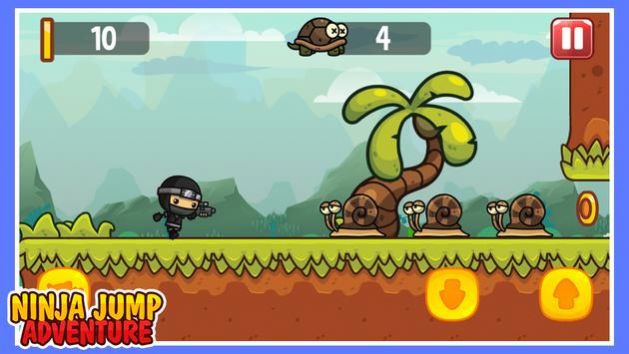 Ninja Jump Adventure游戏图1