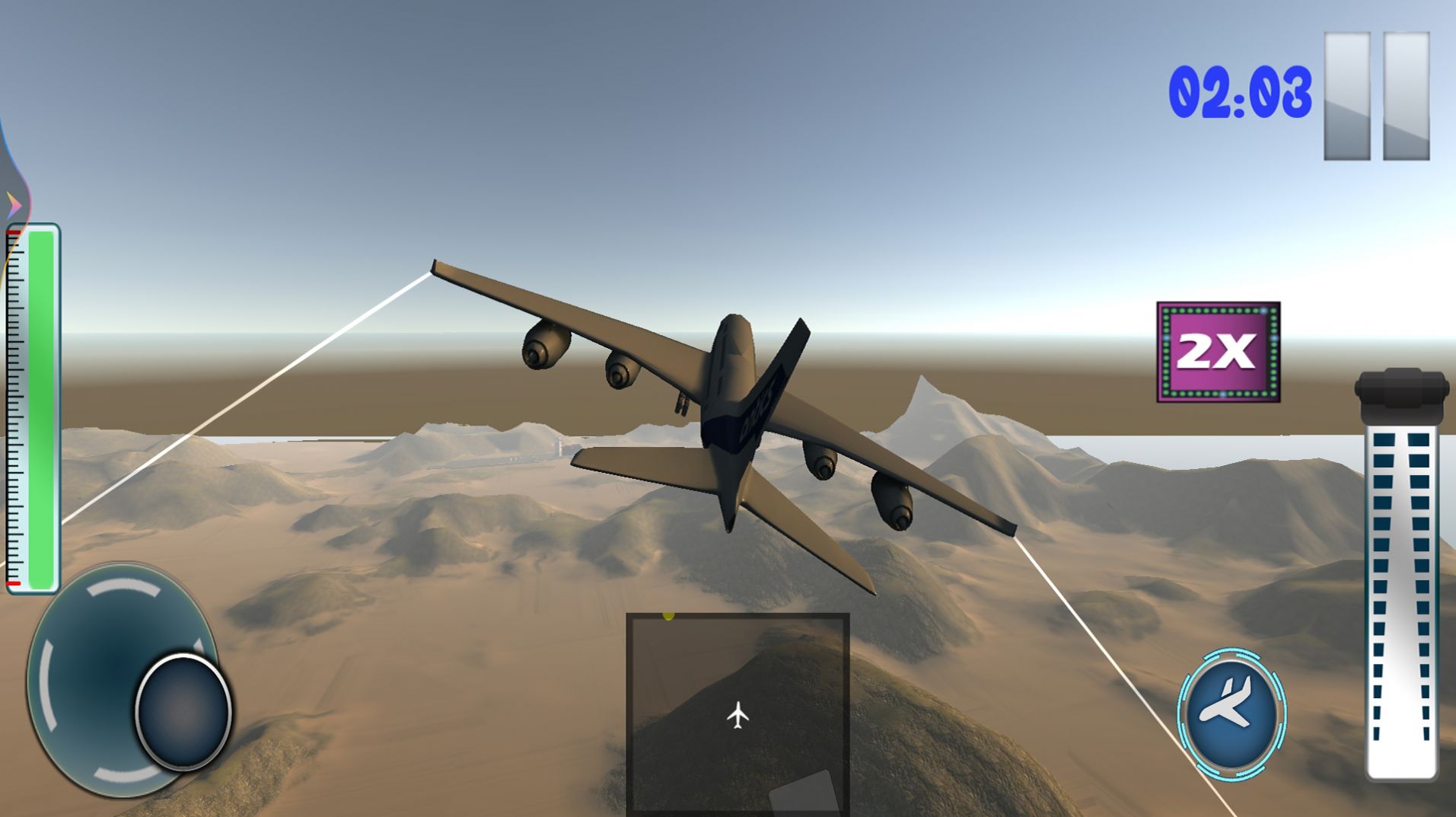 迷你飞机驾驶模拟器游戏图1