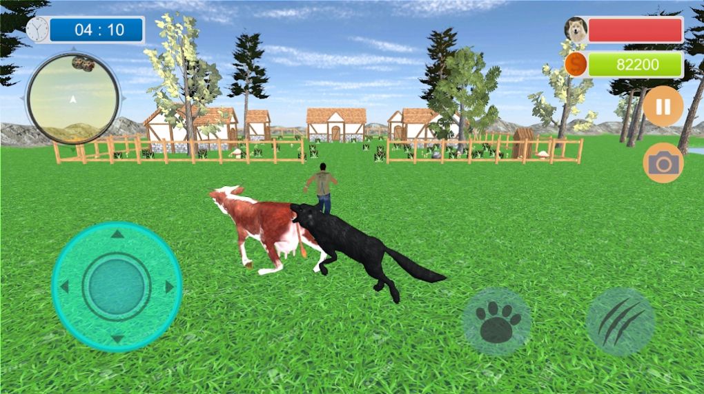 野狼攻击模拟器3D游戏图3