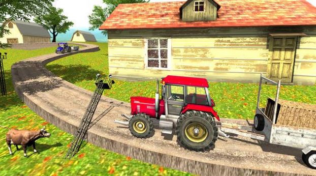 拖拉机手推车驾驶游戏安卓版（Tractor Trolley Driving Game）图片1