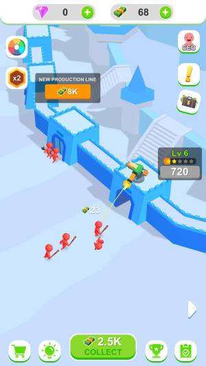 空闲城堡塔防游戏官方安卓版(Idle Castle Defense)图片1