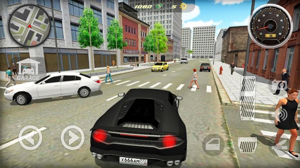 兰巴城市驾驶模拟器游戏图1
