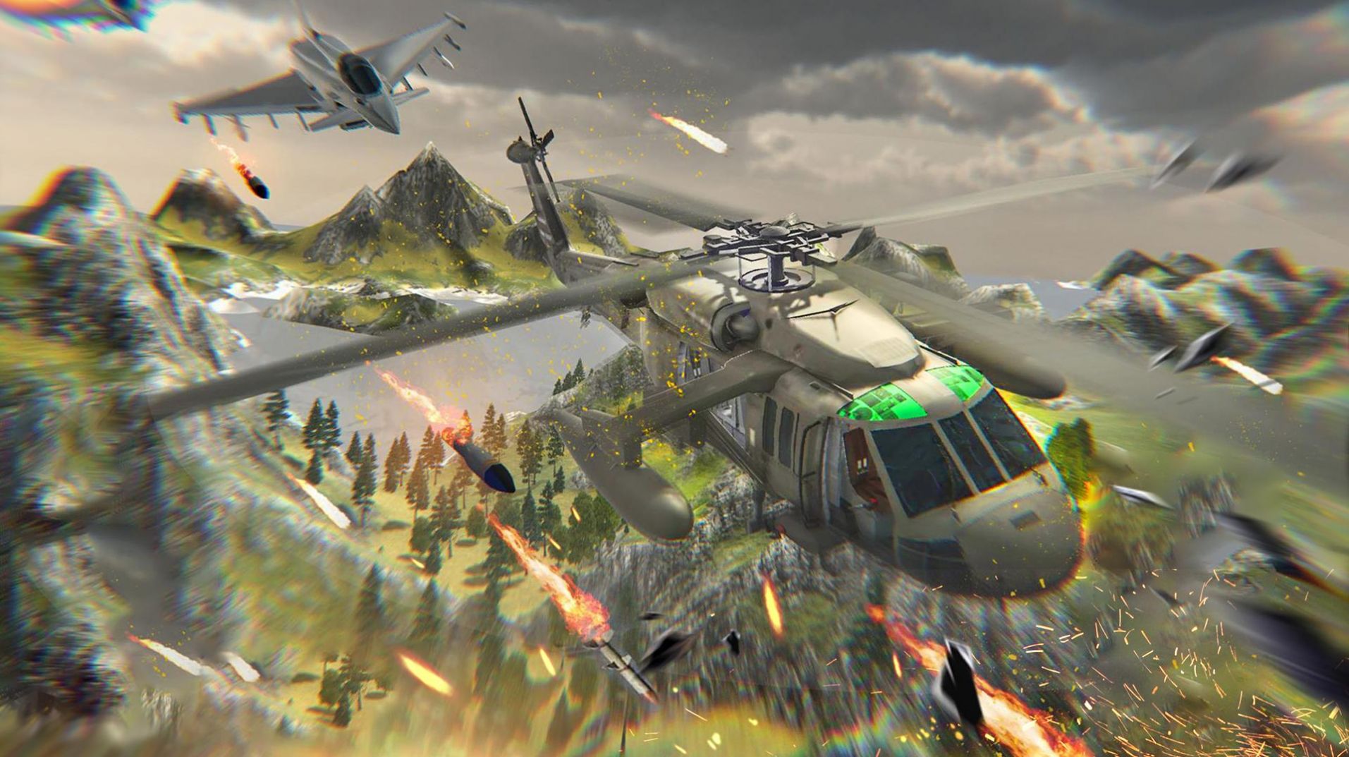 战争直升机射击游戏图3
