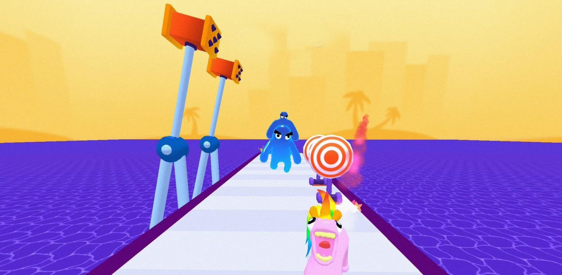 3D果冻人飞刀英雄游戏官方最新版图片1