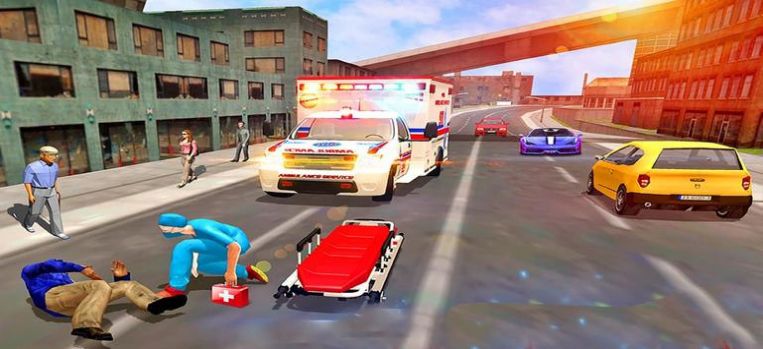 紧急救护车救援游戏图2
