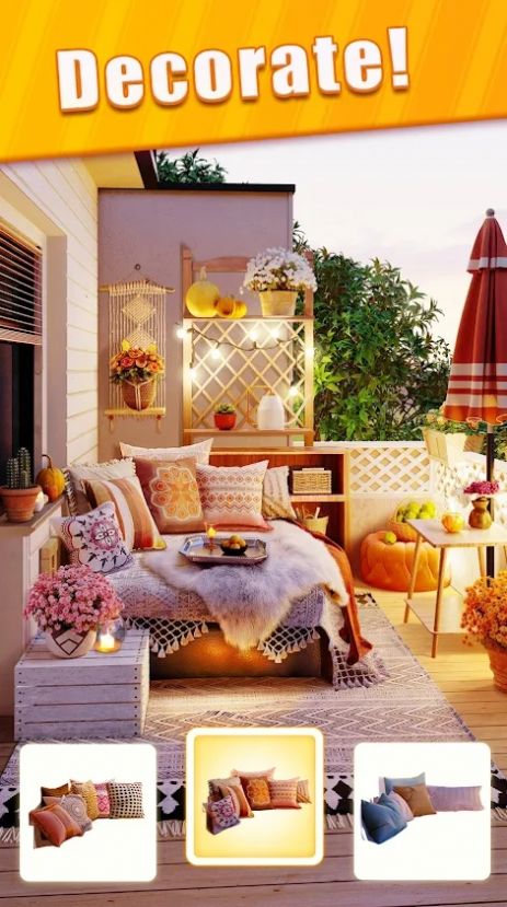 Happy Merge Home游戏图2