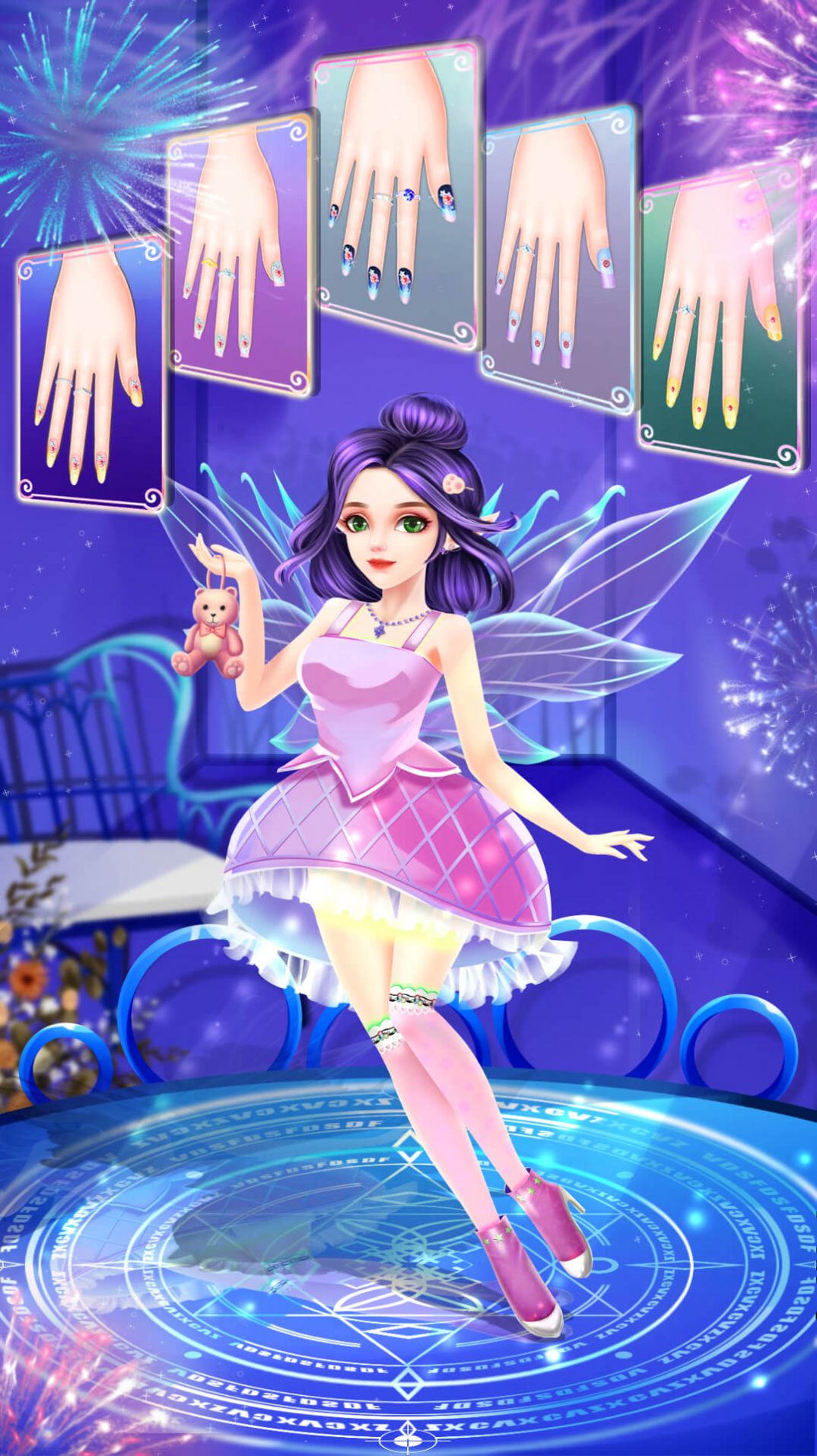 精灵公主美甲设计游戏图2