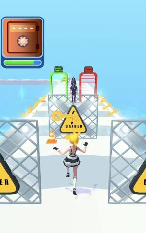 女偷伪装跑游戏官方安卓版(Thief Run 3D)图片1