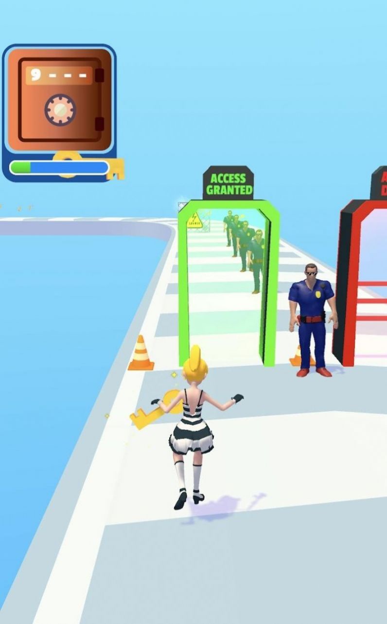 小偷奔跑3D游戏图2