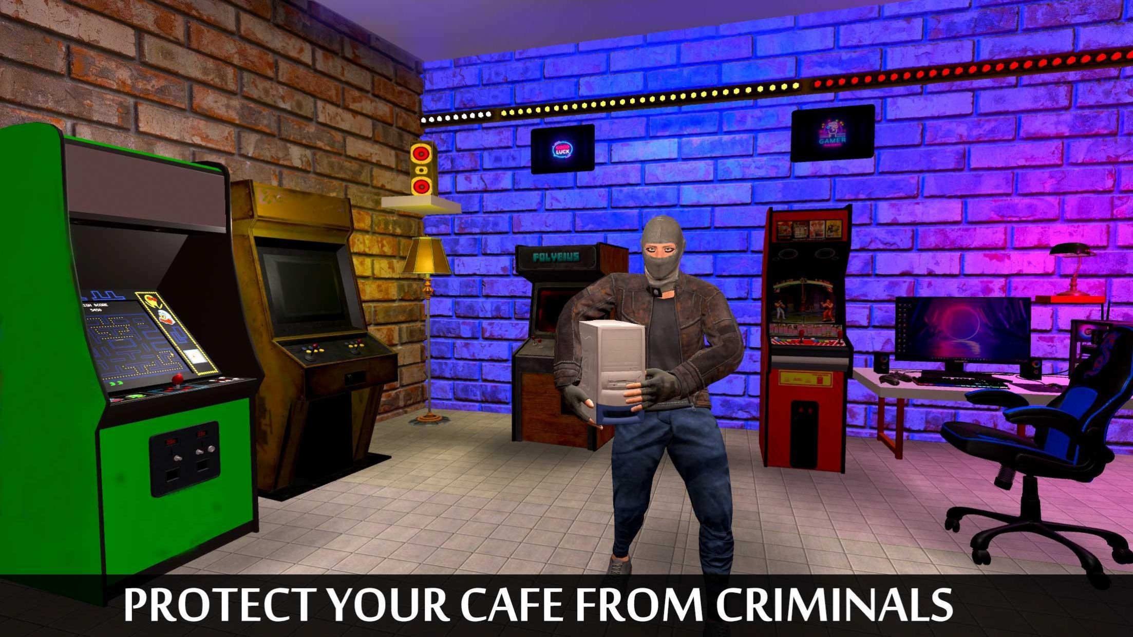 Internet Cafe Job Simulator游戏图1