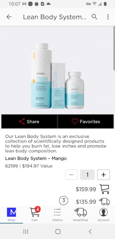 Modere清洁商品购物app最新版图片1