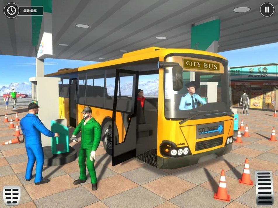 公交巴士司机驾驶游戏最新安卓版（Public Bus Driver Bus Games）图片1