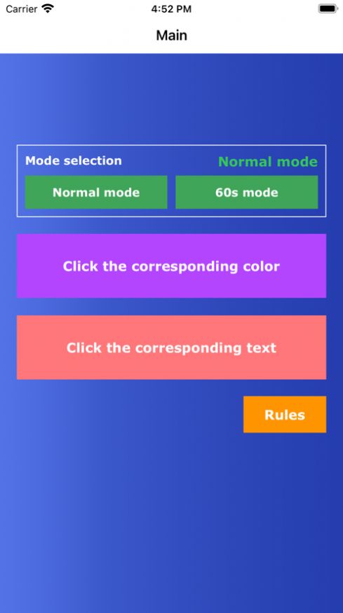 Color Reaction exercise app图2