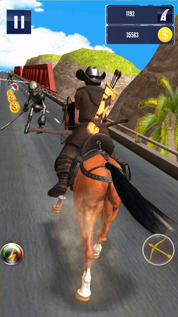 街头射箭跑酷游戏下载安装苹果免费版（Street Archer Run）图片1