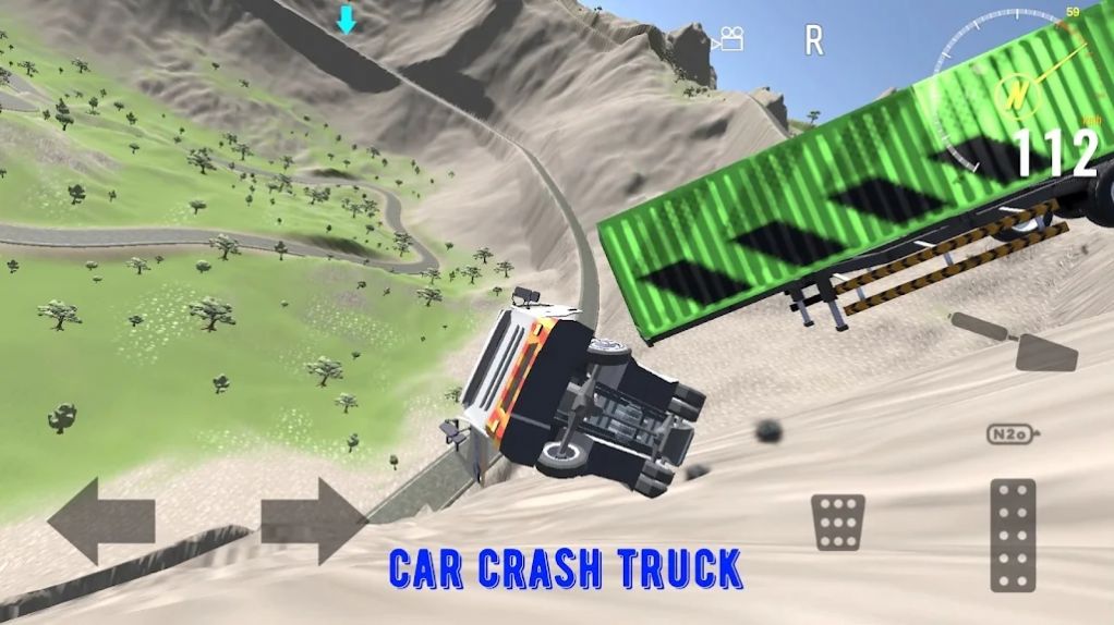 汽车碰撞卡车游戏图2