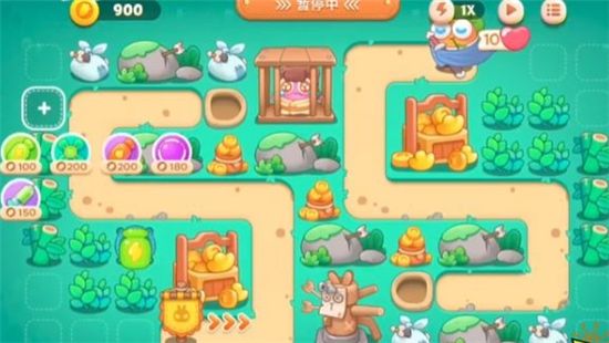 保卫萝卜4第40关攻略图解  第40关图文通关步骤一览[多图]