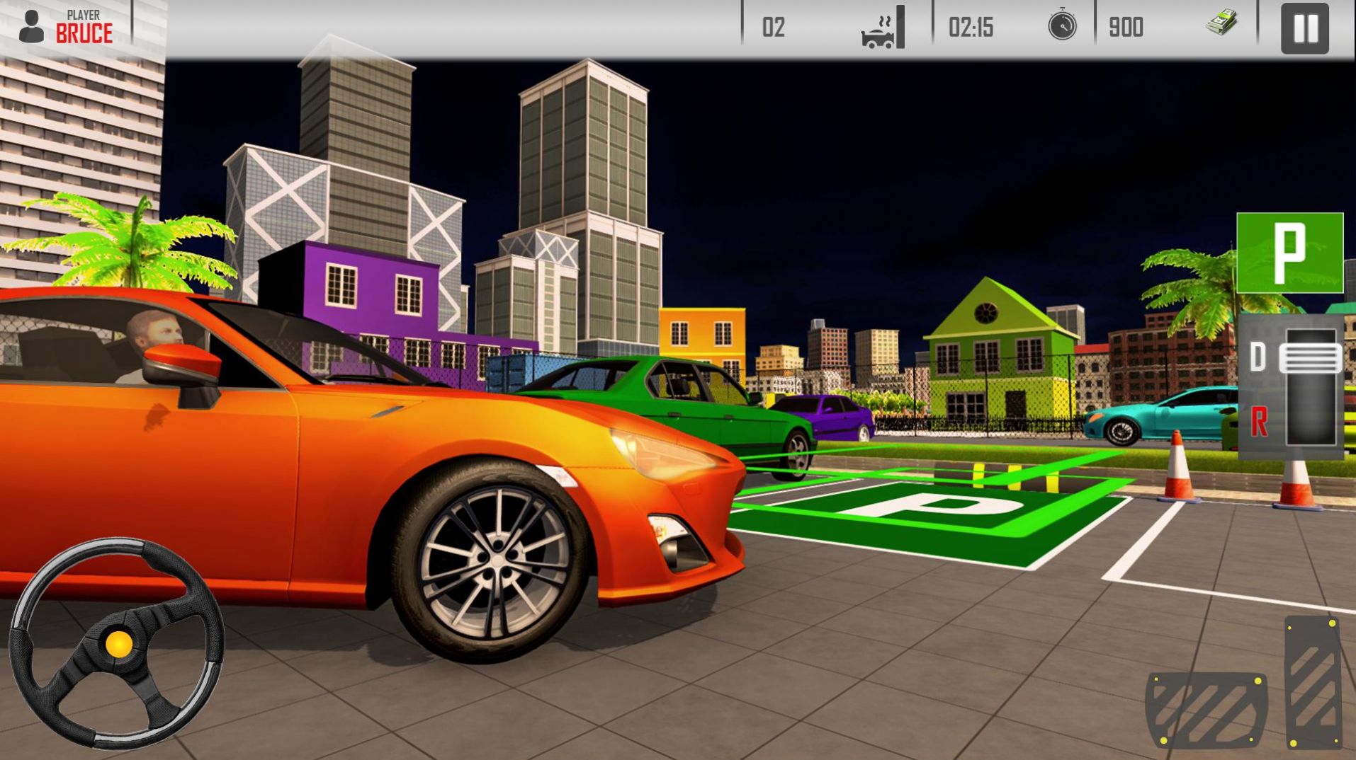 高级停车场模拟器游戏图1