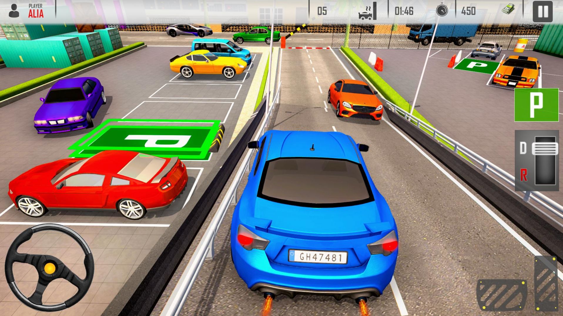 高级停车场模拟器游戏下载手机版图片1