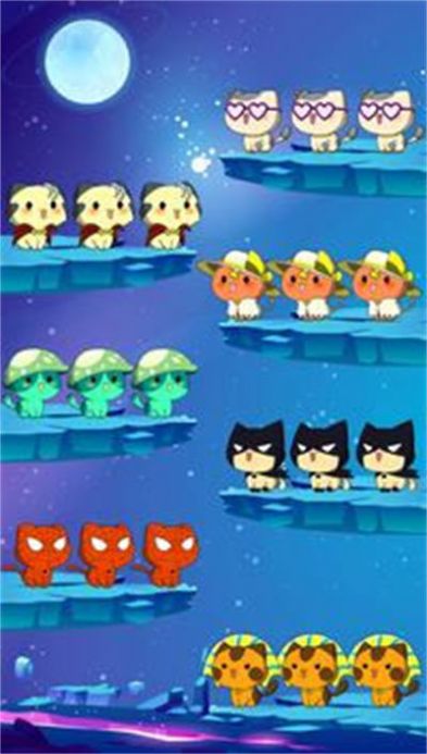 猫分类拼图游戏图1