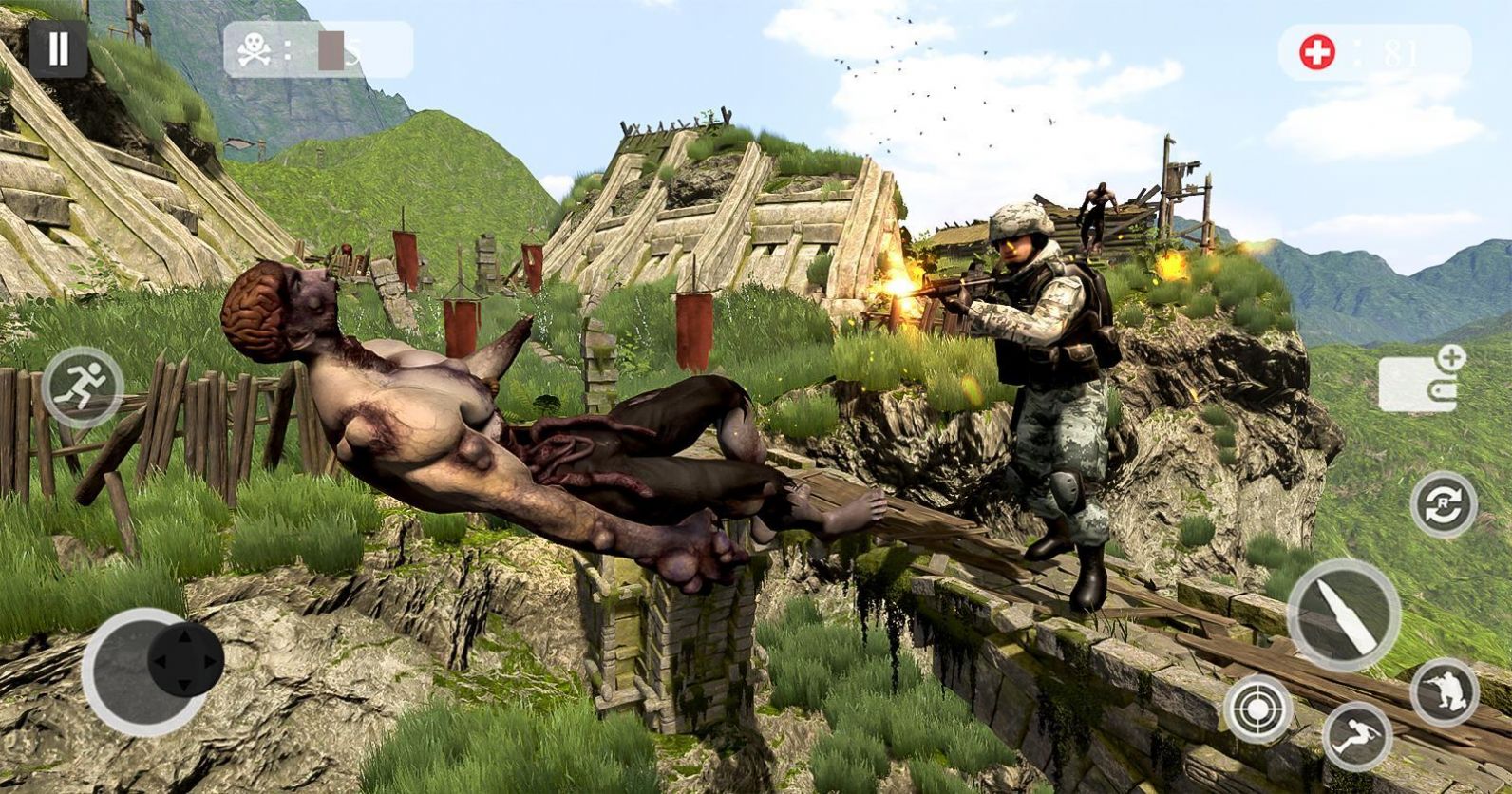 僵尸猎人生存战争游戏安卓版图片1