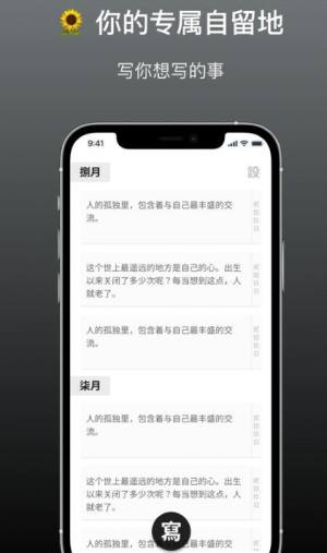 无言树洞记录app手机版图片1