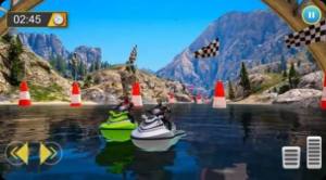 Superhero Jet SkiBoat Racing游戏图1
