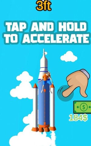 火箭老兄游戏安卓版(RocketDude)图片1