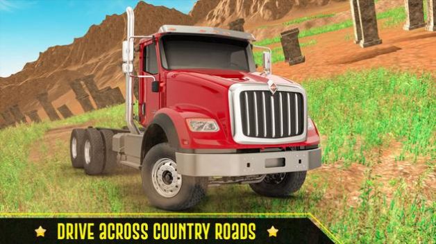 泥泞卡车越野货物游戏官方安卓版（Mud Truck Off Road Cargo Game）图片1