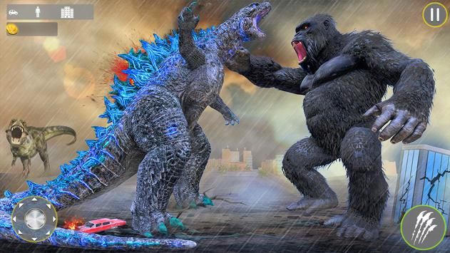 Gorilla King Kong vs Godzilla City Smasher游戏官方中文版图片1