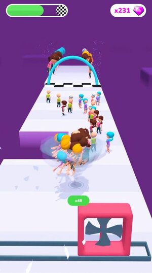 人类龙卷风冲刺3D游戏安卓版(Human Tornado Rush 3D)图片1