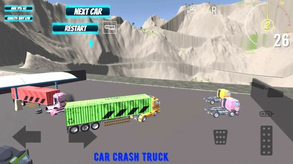 Car Crash Truck游戏图1