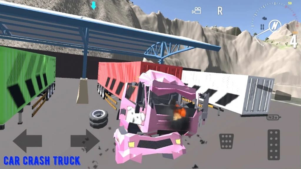 Car Crash Truck游戏图2