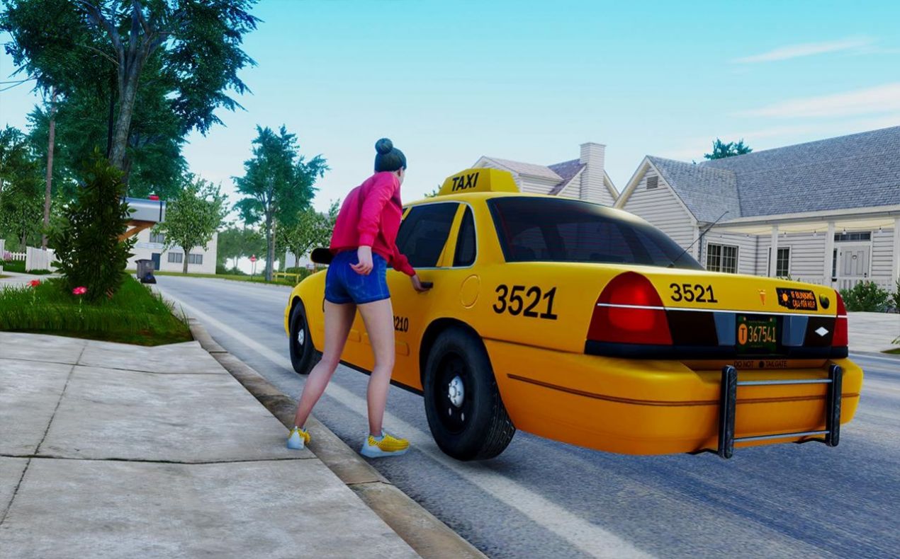 城市出租车载客模拟游戏图2