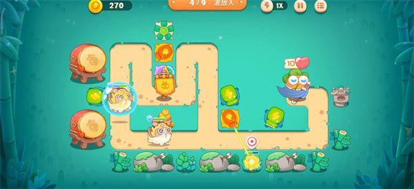 保卫萝卜4第24关攻略图解  第24关怎么通关图片2