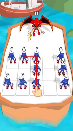 超级合成怪物大战游戏中文版(Merge Super Monster Fight)图片1