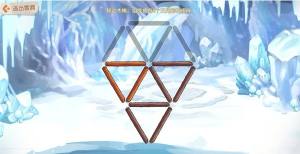 奥比岛手游五个三角形怎么过  移动木棒组成5个三角形任务攻略图片2