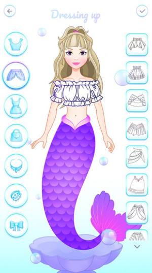 美人鱼公主化妆沙龙游戏图3