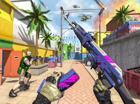 FPS Gun Strike War Gun Games中文版图1