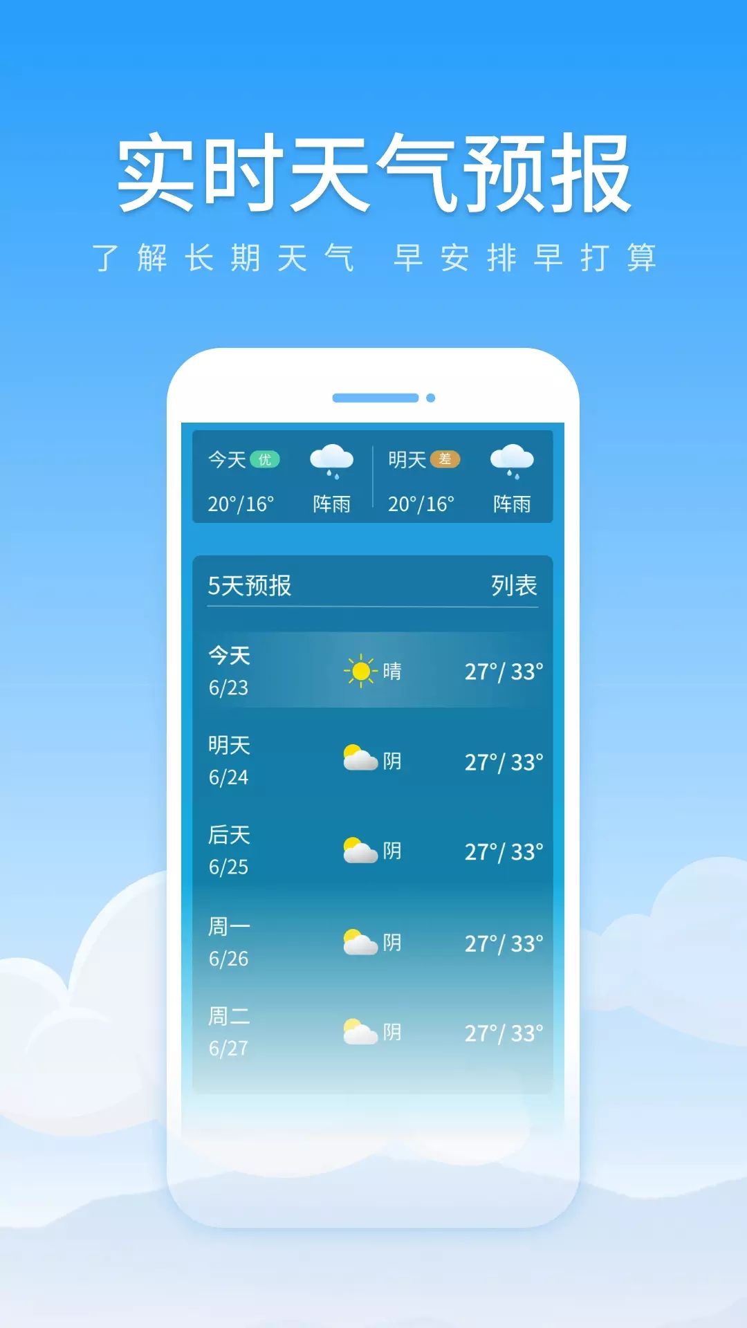随享天气app图1