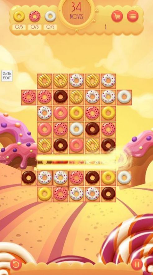 Donuts Match 3游戏图1
