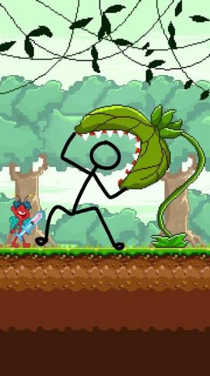 火柴人画线闯关游戏官方最新版(Stickman Draw)图片1