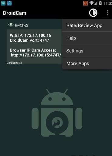 droidcam手机端图2