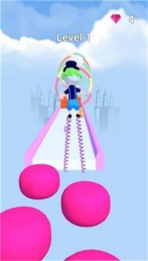 弹跳人跑酷游戏安卓版(Spring Jump)图片1