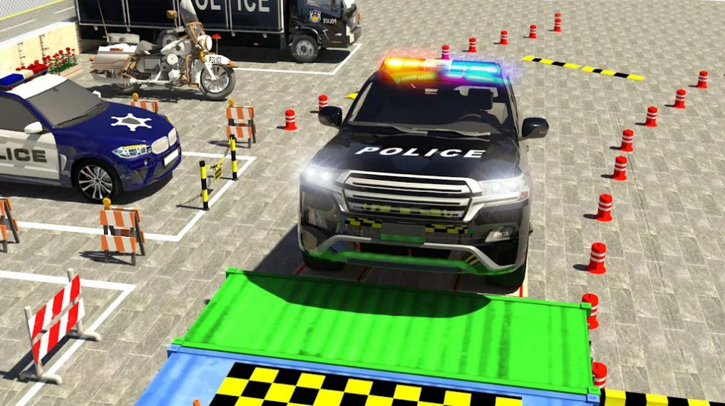 警察普拉多停车场游戏图3